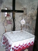Der Altar in Moni Amos